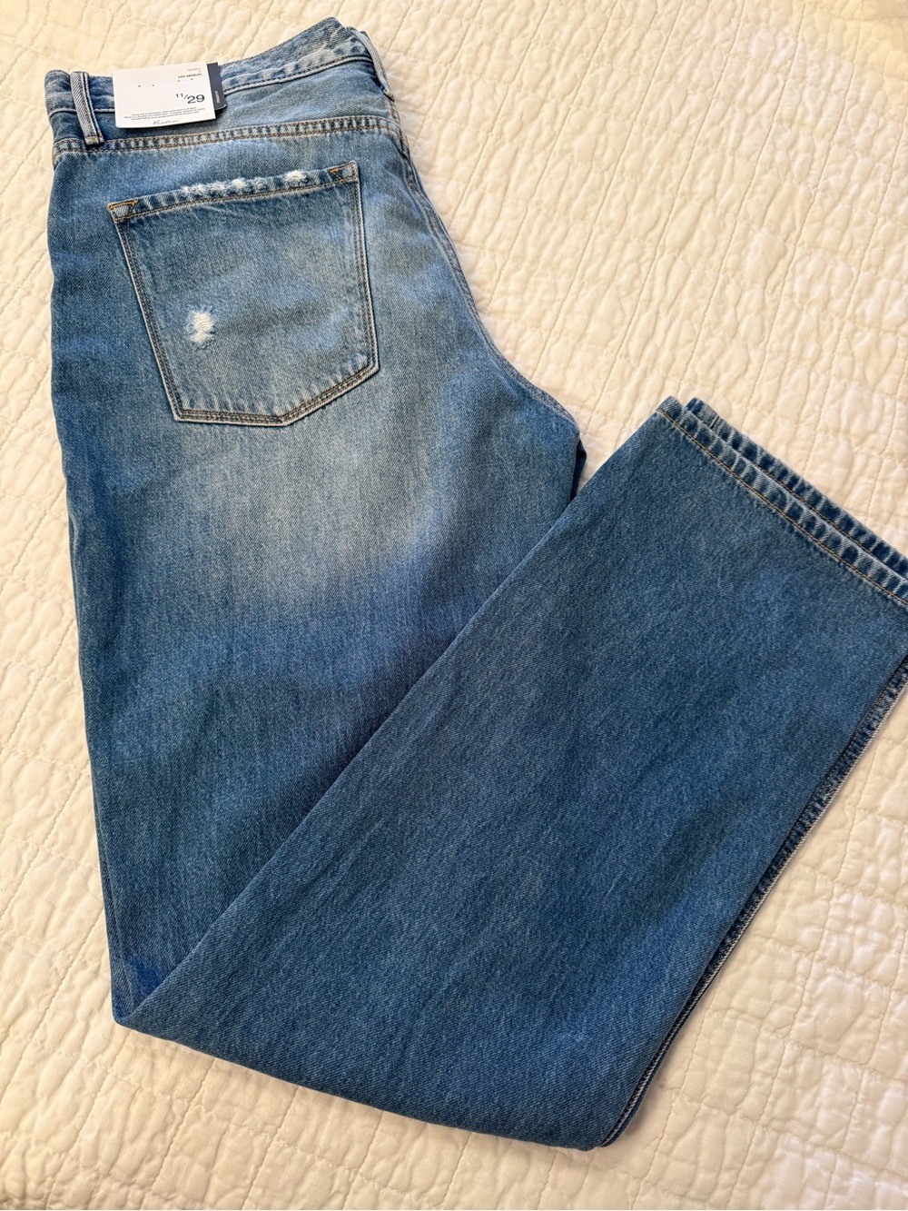 KanCan Women's Light Blue Straight Jeans